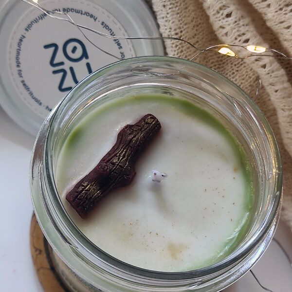 Vela aromática Ámbar y Sándalo "Abrazo en Florencia" - Imagen 4