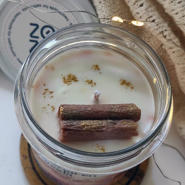 Vela aromática Naranja y Canela "Despertar en Granada" - Imagen 4