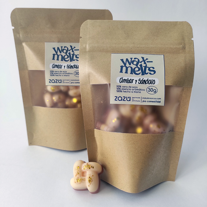 Sobre wax melts Ámbar y Sándalo