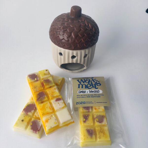 Tableta S wax melts Ámbar y Sándalo - Imagen 4
