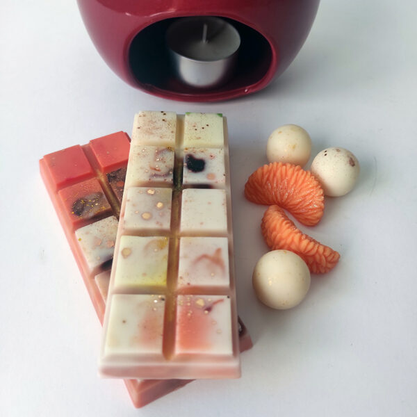 Tableta S wax melts Mandarina y Champagne - Imagen 4