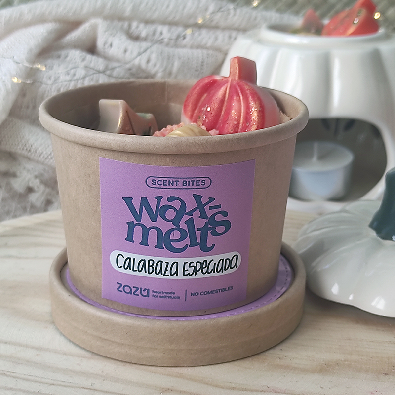 Tarrina wax melts Calabaza Especiada