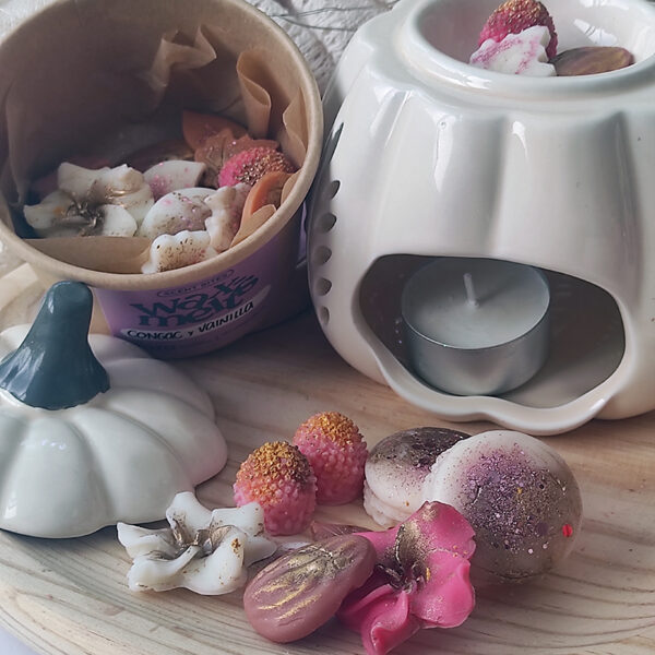 Tarrina wax melts Cognac y Vainilla - Imagen 5
