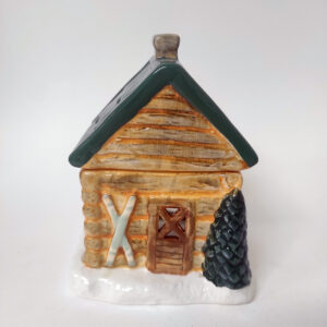 quemador cera aromática cabaña de esquí