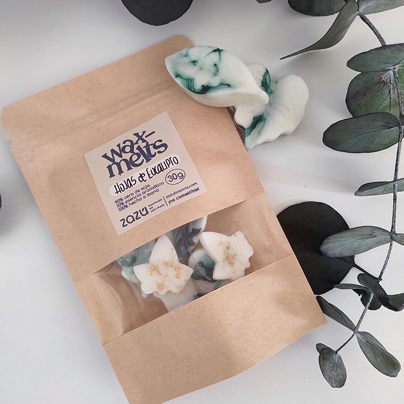 wax melts hojas eucalipto