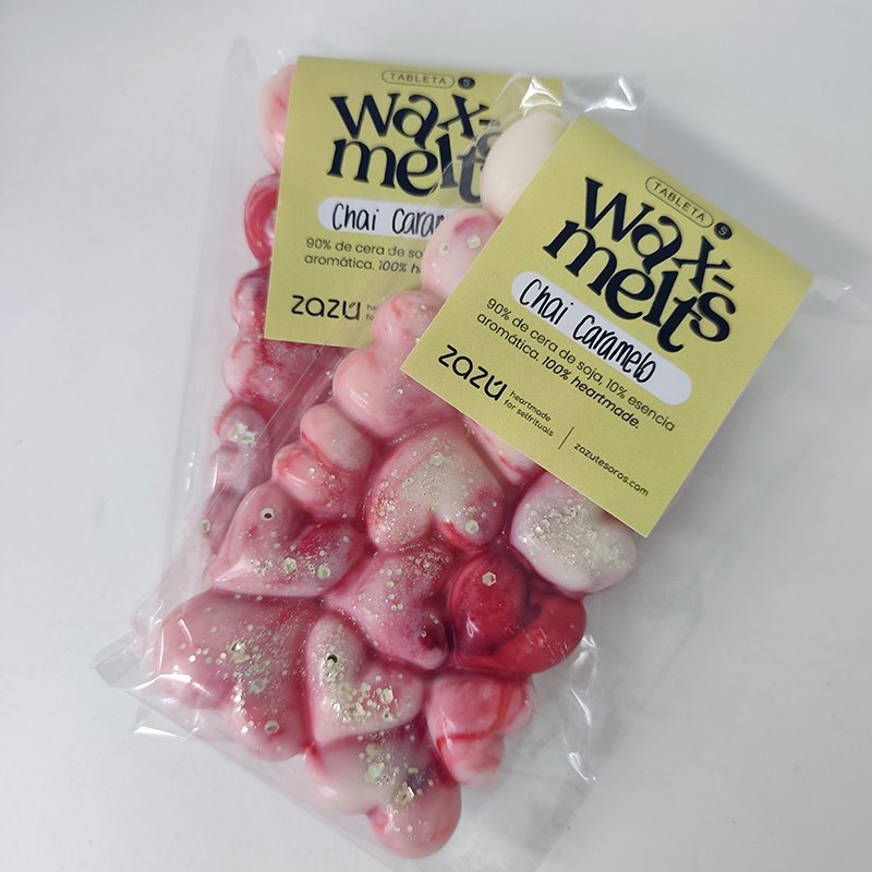 Tableta wax melts corazones