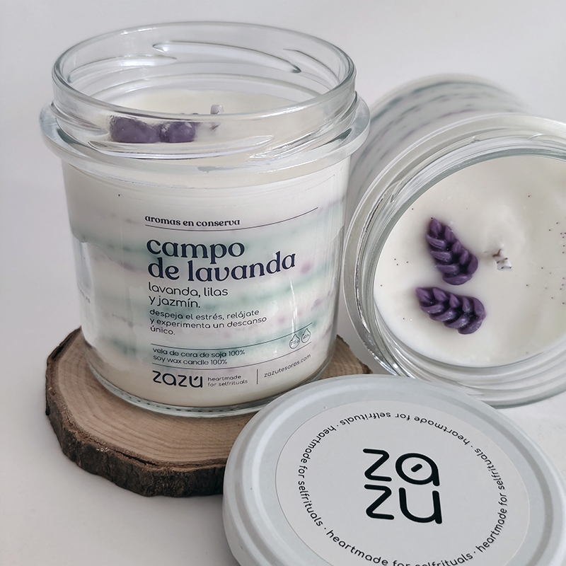 Vela aromática Campo de Lavanda
