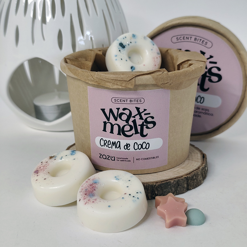 Tarrina wax melts Crema de Coco