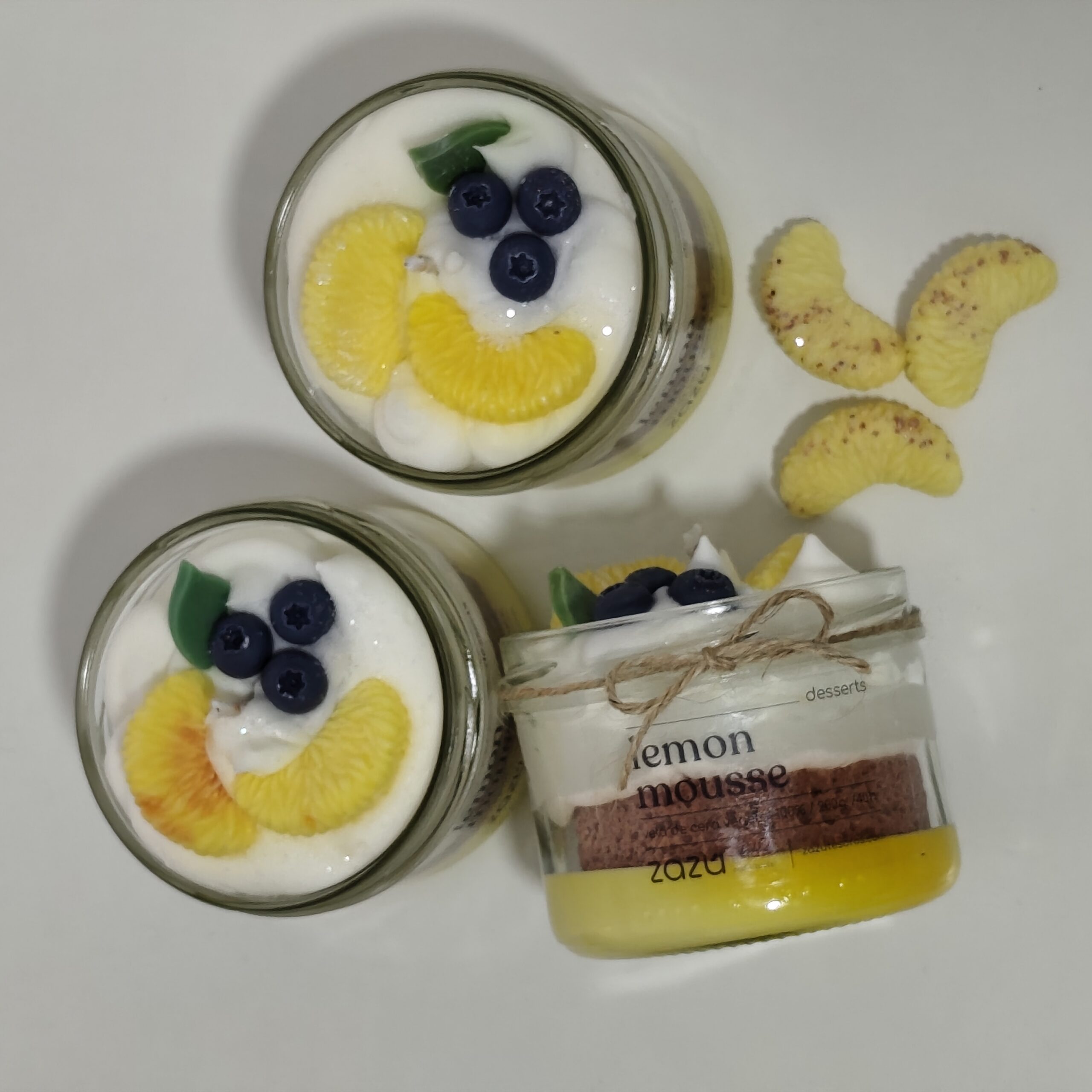 Vela de postre Lemon Mousse - Imagen 2