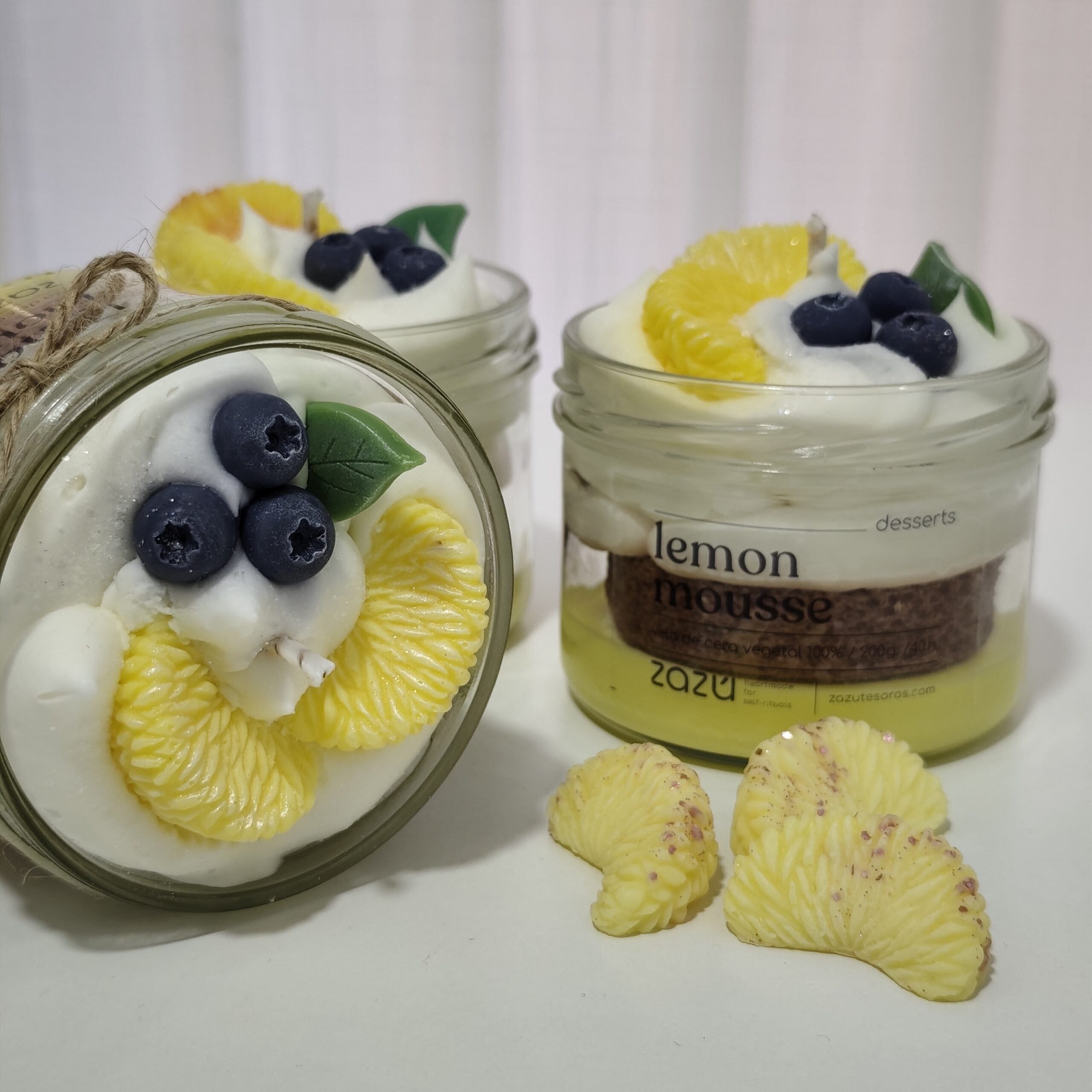 Vela de postre Lemon Mousse - Imagen 3