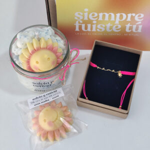 set vela aromática sol