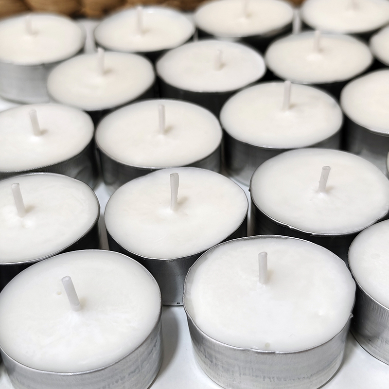 Paquete Velas de Té Sin Aroma - Imagen 2