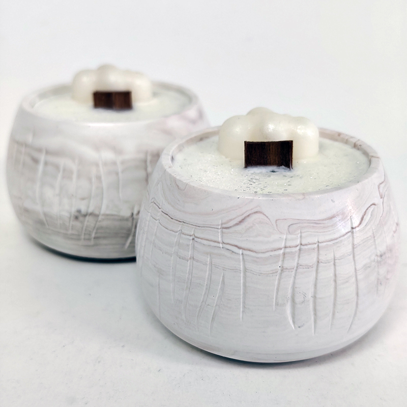 Vela Aromática | mecha de madera | "Seta"