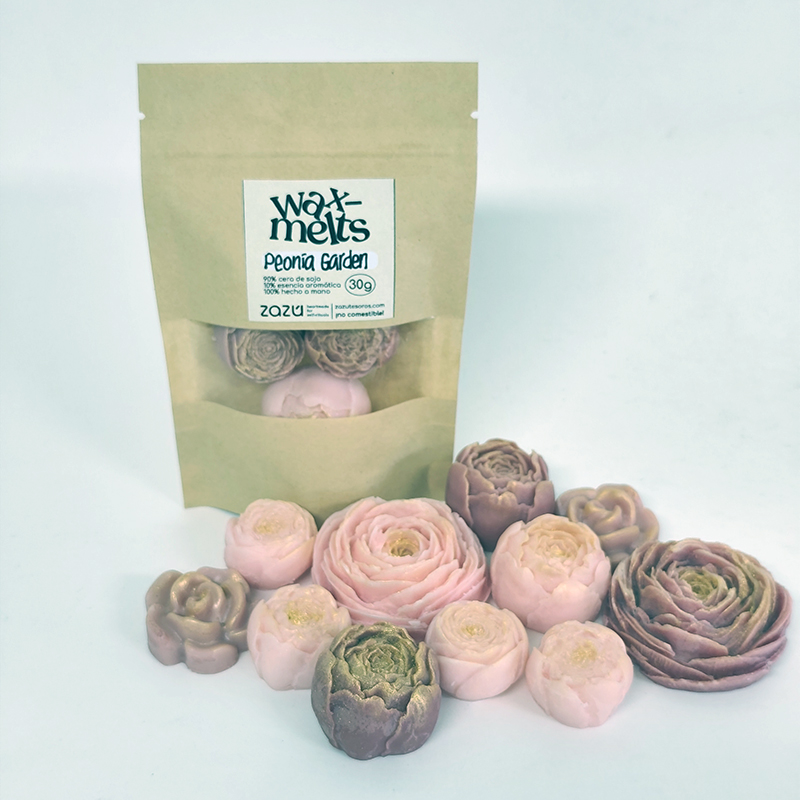 Peonía Garden -  wax melts sobre
