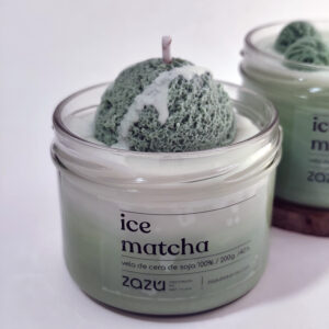 vela postre matcha