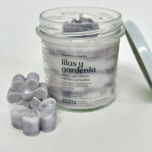 vela aromática gardenias