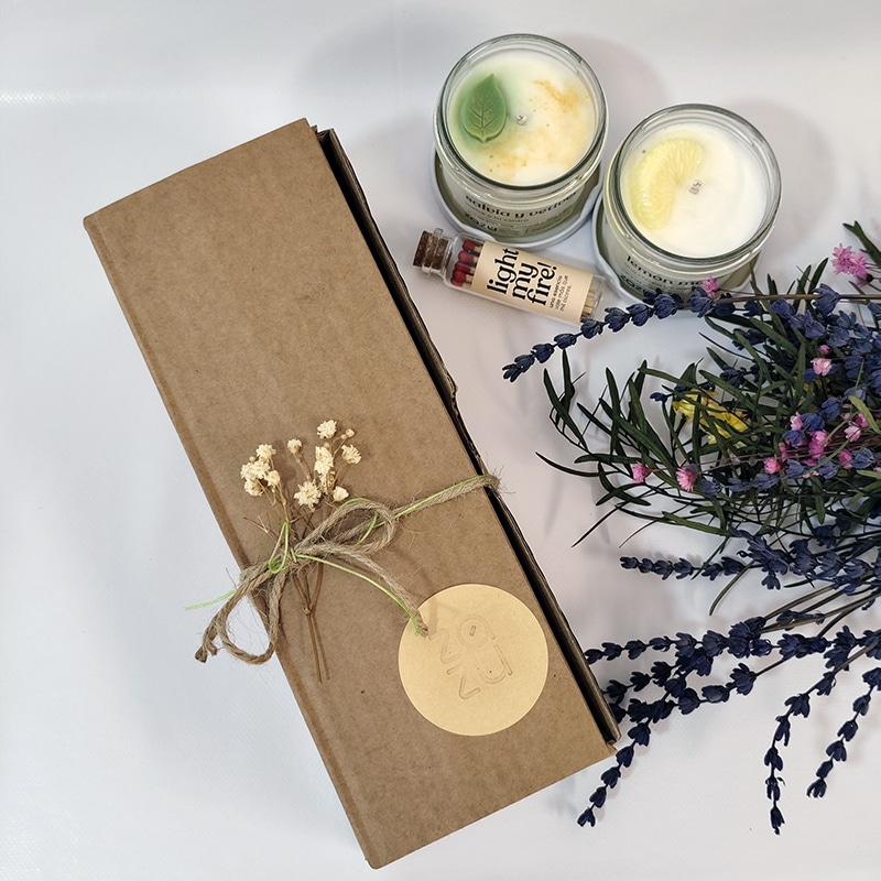Pack de Regalo Primavera - set 2 velas - Imagen 5